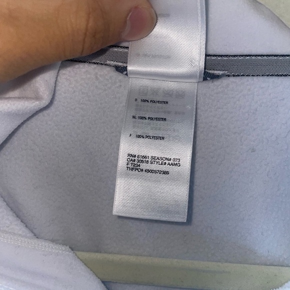 The north face pullover Half zip up jacket sweater pullover black and white - Picture 4 of 9